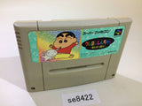 Crayon Shinchan Arashi wo Yobu Enji SNES Super Famicom Japan - SE8422