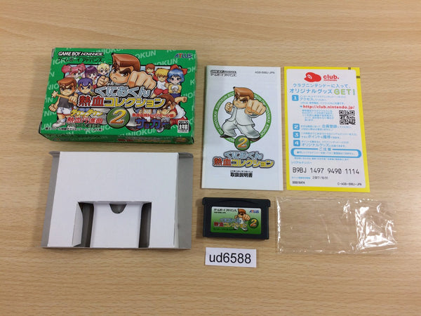 UD6588 Kunio Kun Nekketsu Collection 2 BOXED GameBoy Advance Japan