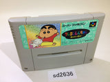 Crayon Shinchan Arashi wo Yobu Enji SNES Super Famicom Japan - SD2636