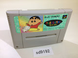 Crayon Shinchan Arashi wo Yobu Enji SNES Super Famicom Japan - SD9192