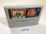 Rokudenashi Blues Taiketsu! Tokyo Shitennou SNES Super Famicom Japan - SA8756