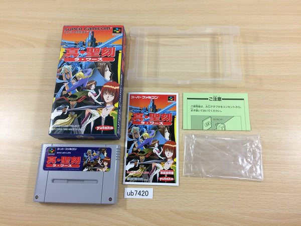 ub7420 La Wares BOXED SNES Super Famicom Japan