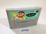 Crayon Shinchan Arashi wo Yobu Enji SNES Super Famicom Japan - SF7955