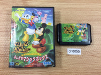 DH8055 World of Illusion I Love Mickey & Donald BOXED Mega Drive Genesis Japan