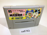 Super Momotarou Dentetsu 2 SNES Super Famicom Japan - SA8763