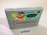 Crayon Shinchan Arashi wo Yobu Enji SNES Super Famicom Japan - SH5639
