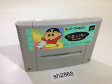 Crayon Shinchan Arashi wo Yobu Enji SNES Super Famicom Japan - SH2868
