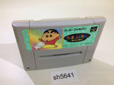Crayon Shinchan Arashi wo Yobu Enji SNES Super Famicom Japan - SH5641