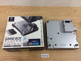 Game Cube  GameBoy Player Silver BOXED Console Japan - Tested Working DI2432