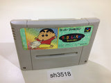 Crayon Shinchan Arashi wo Yobu Enji SNES Super Famicom Japan - SH3518