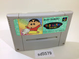 Crayon Shinchan Arashi wo Yobu Enji SNES Super Famicom Japan - SD5579