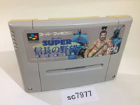 SC7977 Super Nobunaga no Yabou Bushou Fuuunroku SNES Super Famicom Japan