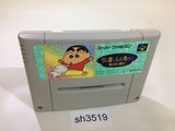 Crayon Shinchan Arashi wo Yobu Enji SNES Super Famicom Japan - SH3519