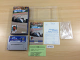 ub7422 Newman Haas Indy Car featuring NigelMansell BOXED SNES SuperFamicom Japan
