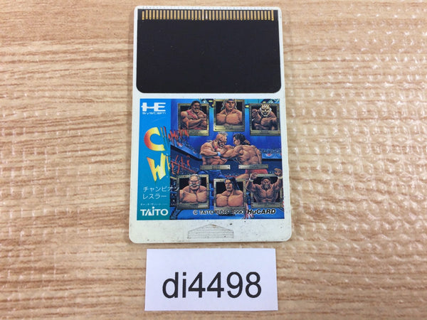 DI4498 Champion Wrestler PC Engine Japan