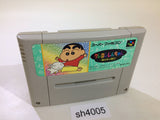 Crayon Shinchan Arashi wo Yobu Enji SNES Super Famicom Japan - SH4005
