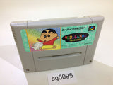Crayon Shinchan Arashi wo Yobu Enji SNES Super Famicom Japan - SG5095