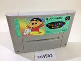 Crayon Shinchan Arashi wo Yobu Enji SNES Super Famicom Japan - SD4953