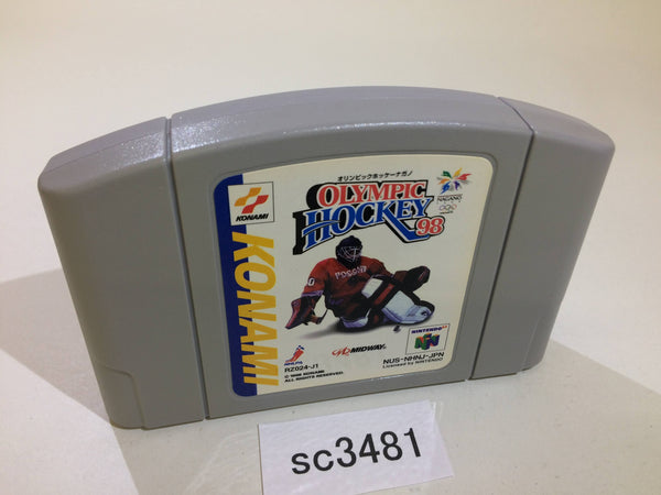 オリンピックホッケーナガノ OLYMPIC HOCKEY98 ニンテンドー64