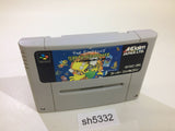 The Simpsons Bart's Nightmare SNES Super Famicom Japan - SH5332