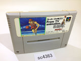 SC4363 From TV Animation Slam Dunk SNES Super Famicom Japan