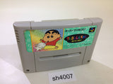 Crayon Shinchan Arashi wo Yobu Enji SNES Super Famicom Japan - SH4007