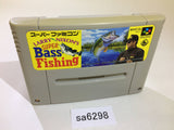 Larry Nixon's Super Bass Fishing SNES Super Famicom Japan - SA6298