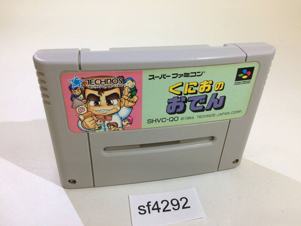sf4292 Kunio no Oden Kunio Kun SNES Super Famicom Japan