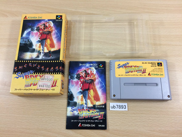 UB7893 Super Back To The Future BOXED SNES Super Famicom Japan