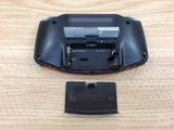 GameBoy Advance Clear Orange & Black  Console Japan - Tested Working KE4198