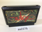 aa2378 Shadow of the Ninja Blue Shadow Kage NES Famicom Japan
