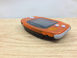GameBoy Advance Clear Orange & Black  Console Japan - Tested Working KE4198