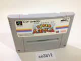 The Game of Life Super Jinsei Game SNES Super Famicom Japan - SE3812