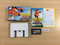 UD4169 Crash Bandicoot Purple Ripto's Rampage BOXED GameBoy Advance Japan