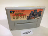 Super Sangokushi II 2 SNES Super Famicom Japan - SE2390