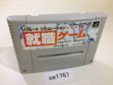 Shuushoku Game Trendy Drama SNES Super Famicom Japan - SE1767
