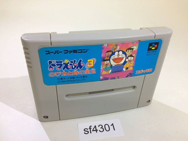 sf4301 Doraemon 3 Nobita to Toki no Hougyoku SNES Super Famicom Japan