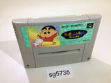 Crayon Shinchan Arashi wo Yobu Enji SNES Super Famicom Japan - SG5735