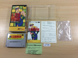 UB7530 Olivia's Mystery with Box & Manual SNES Super Famicom Japan