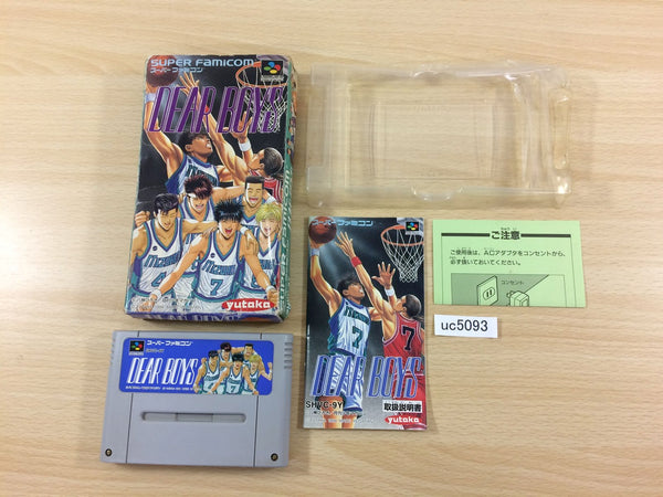 UC5093 Dear Boys BOXED SNES Super Famicom Japan – J4U.co.jp