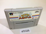 The Game of Life Super Jinsei Game SNES Super Famicom Japan - SF3326