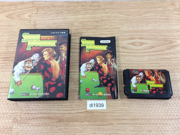 DI1939 Side Pocket BOXED Mega Drive Genesis Japan