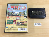 DG2809 Gambler Jiko Chuushinha Mahjong Doujou BOXED Mega Drive Genesis Japan
