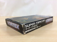 ud7062 Vortex The FX Robot Battle BOXED SNES Super Famicom Japan