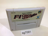 F1 Grand Prix Racing SNES Super Famicom Japan - SG7091
