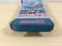 ub3177 P.T.O. II 2 Teitoku no Ketsudan TPO BOXED SNES Super Famicom Japan