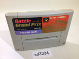 Battle Grand Prix Racing SNES Super Famicom Japan - SD3334