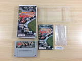 ud7063 Human Grand Prix BOXED SNES Super Famicom Japan