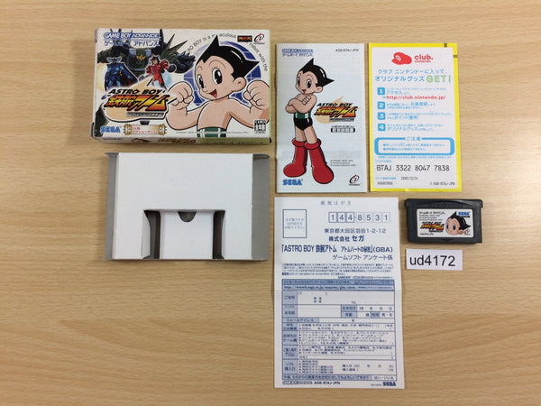 UD4172 Astro Boy Omega Factor Tetsuwan Atom BOXED GameBoy Advance Japan