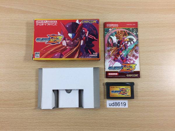 UD8619 Rockman Zero 3 Megaman BOXED GameBoy Advance Japan